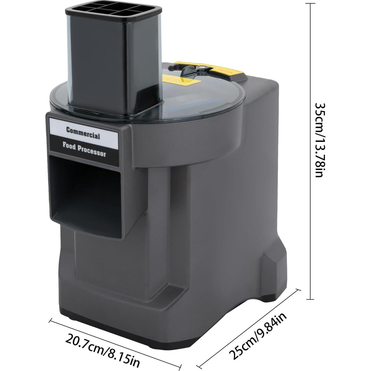 Picadora Eléctrica 3 en 1 FFanhia - Rallador y Cortador de Verduras