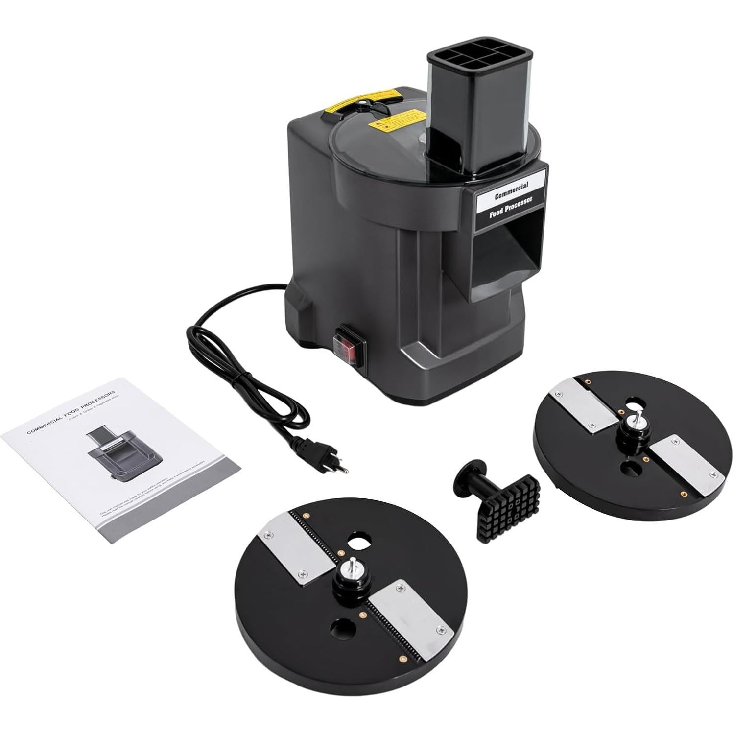 Picadora Eléctrica 3 en 1 FFanhia - Rallador y Cortador de Verduras