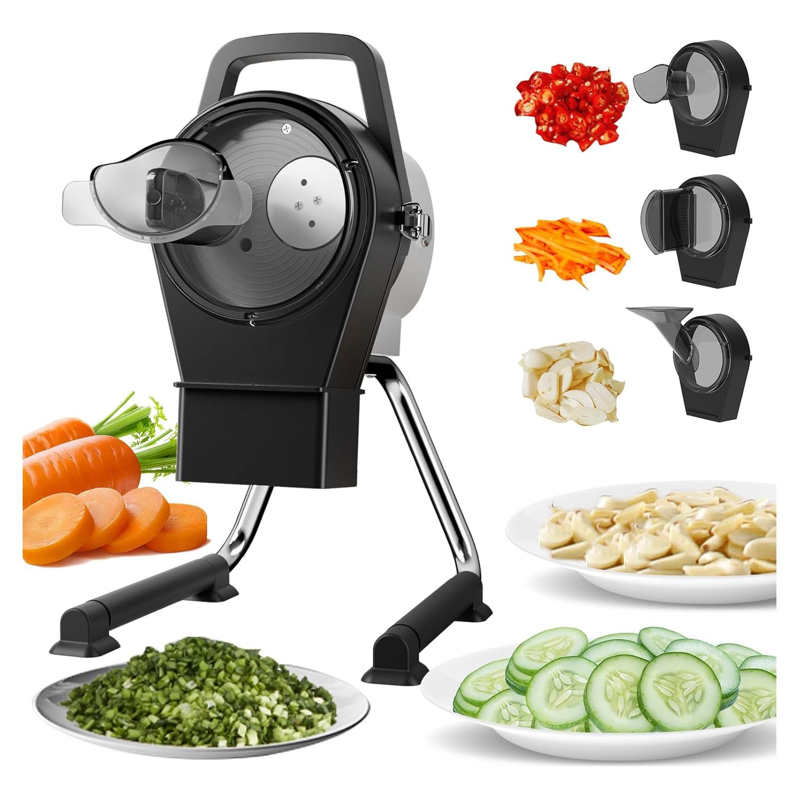 Cortador de Verduras Eléctrico TERUISI 200W 6000RPM Ajustable