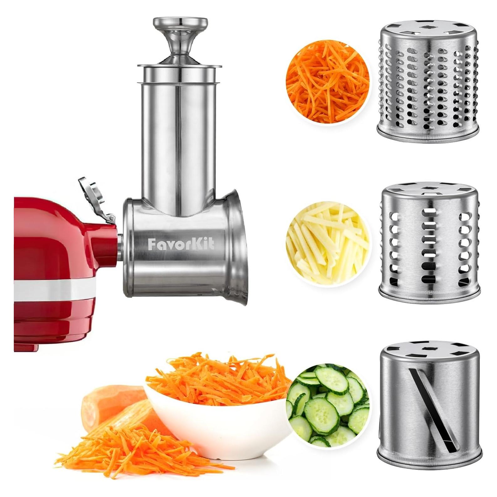 Accesorio Rallador y Cortador FavorKit para Batidora KitchenAid