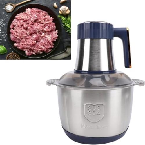 Picadora de Alimentos Eléctrica Pssopp 500W Acero Inoxidable 5L