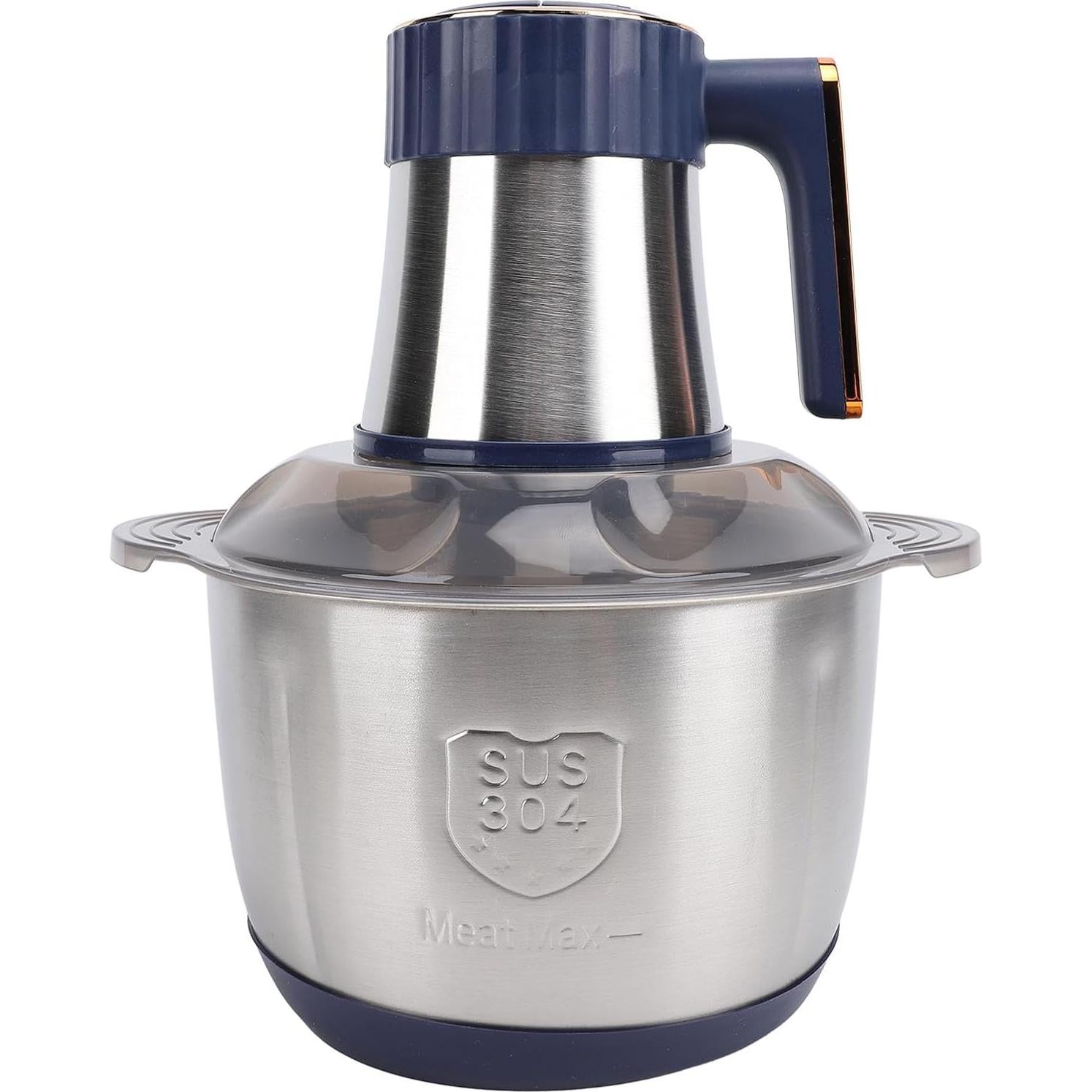 Picadora de Alimentos Eléctrica Pssopp 500W Acero Inoxidable 5L