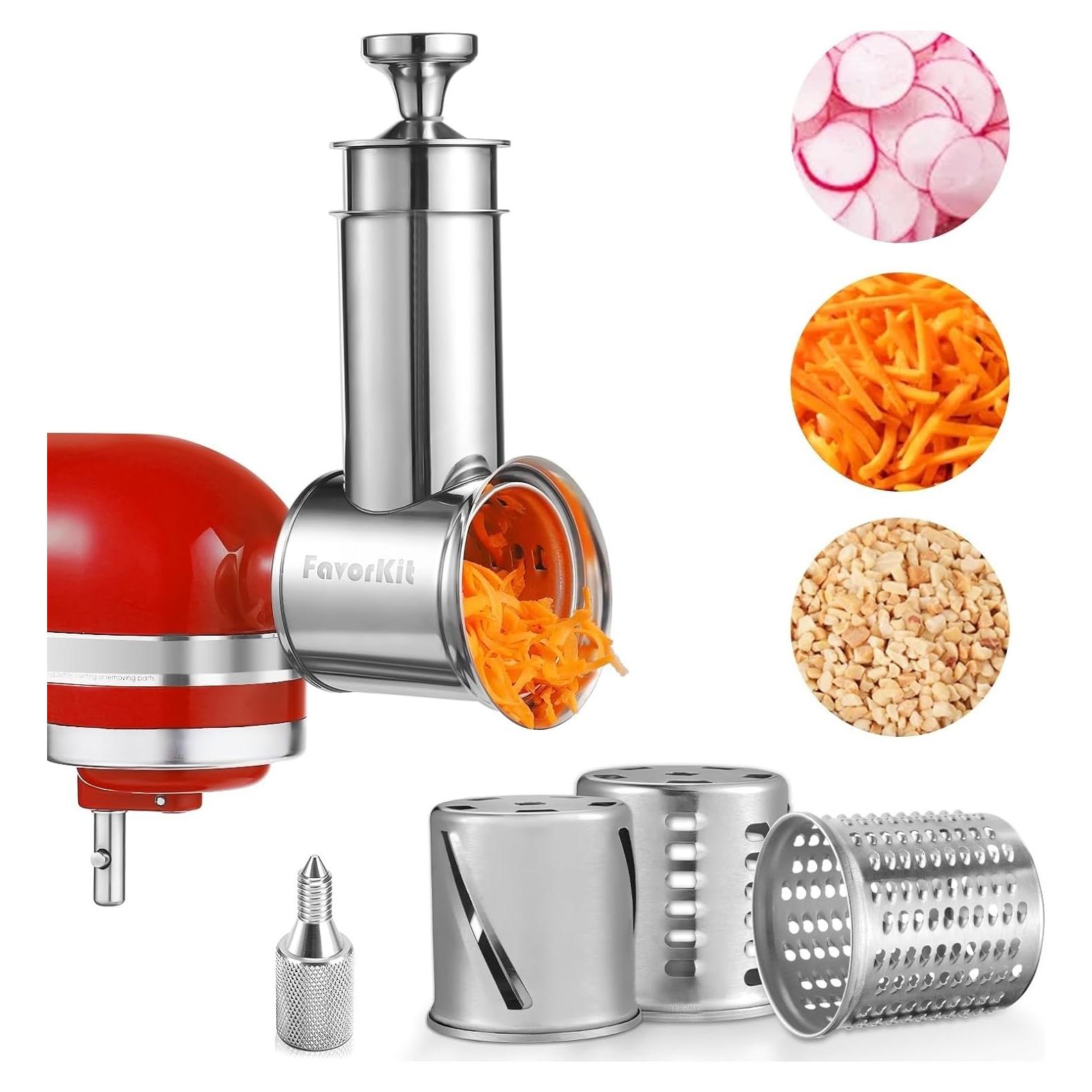 Accesorio de Rallador y Rebanador FavorKit para KitchenAid