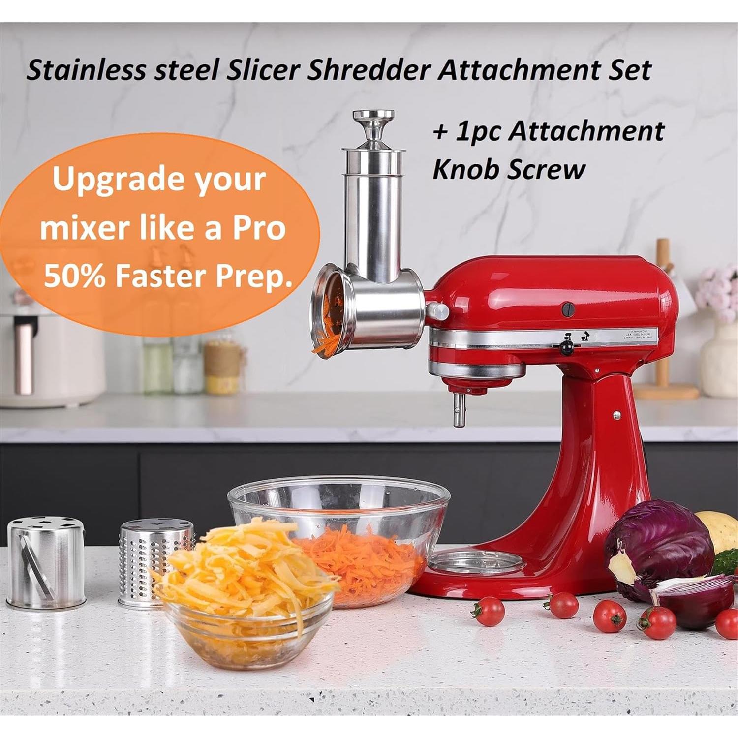 Accesorio de Rallador y Rebanador FavorKit para KitchenAid