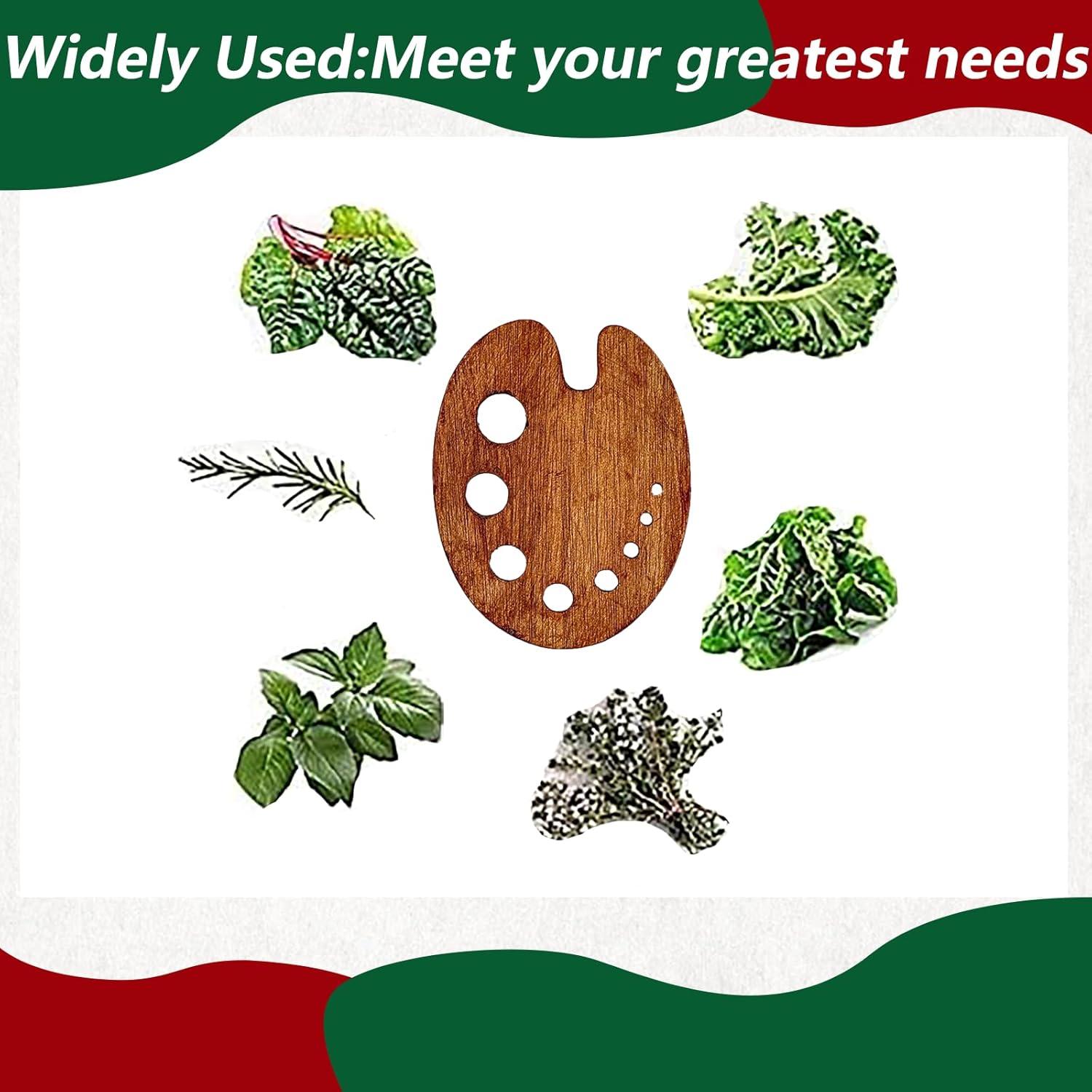 Deshojadores de Hierbas QYRCXX - Paquete de 2, Madera Sintética