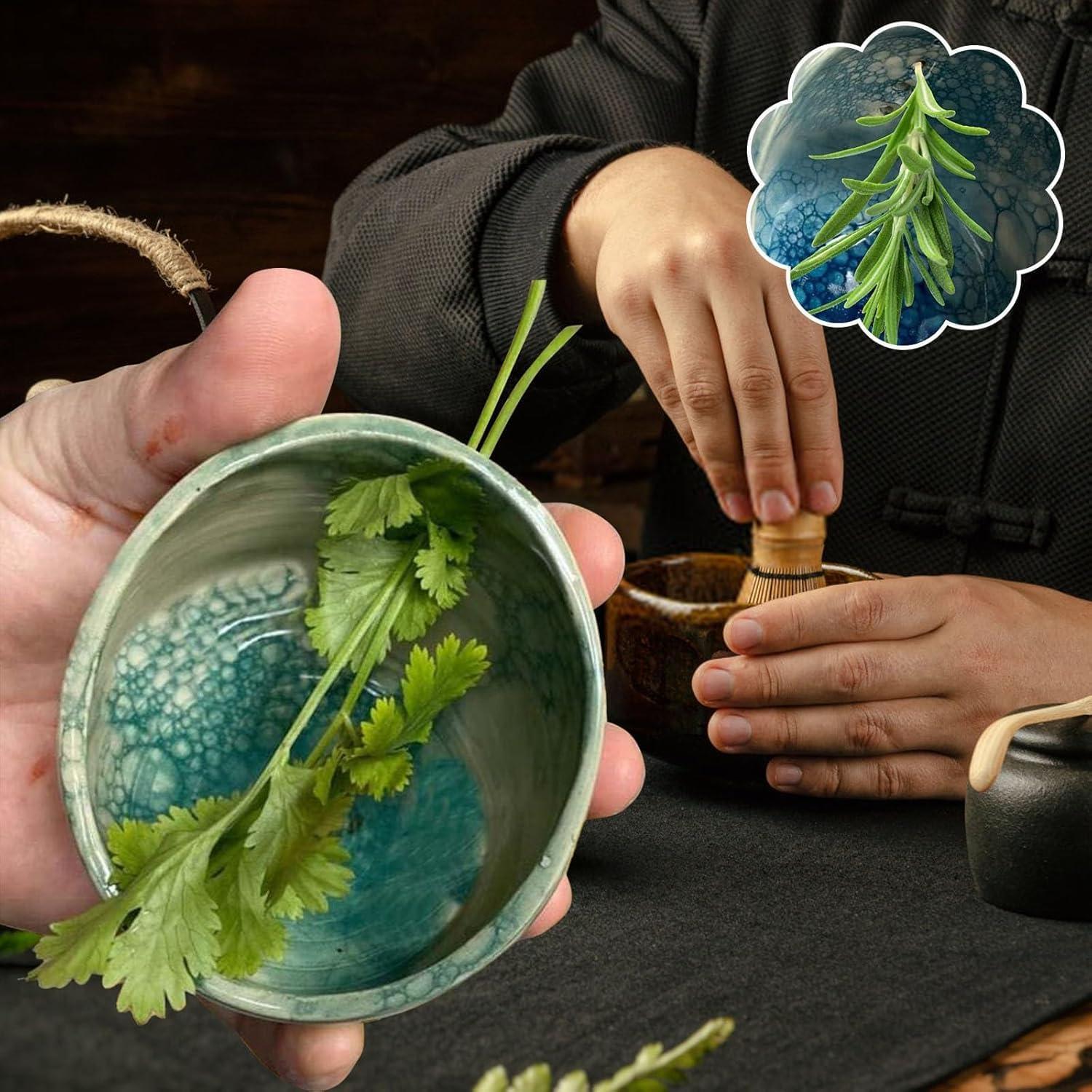 Tazón Deshojador de Hierbas Cerámica EOQIFJM 226g