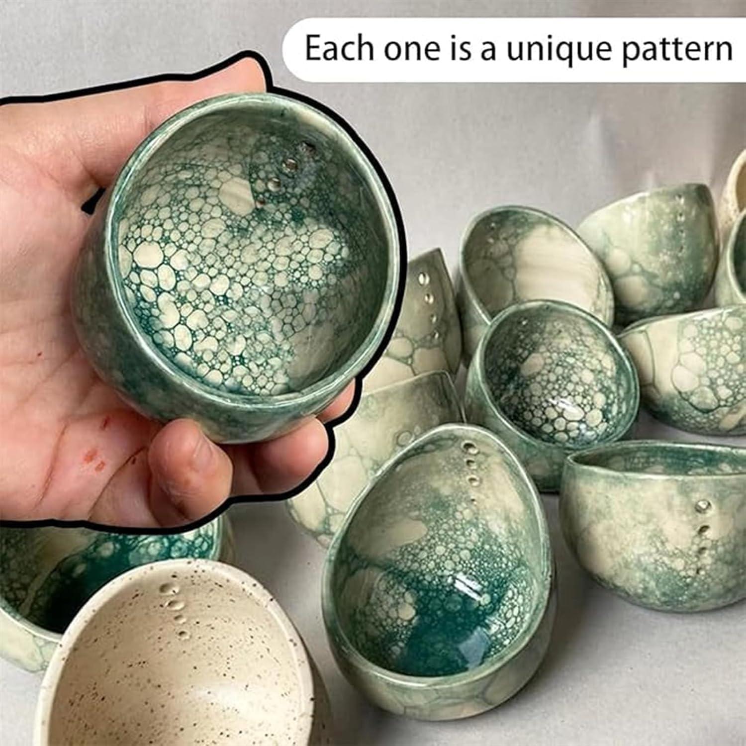 Tazón Deshojador de Hierbas Cerámica EOQIFJM 226g