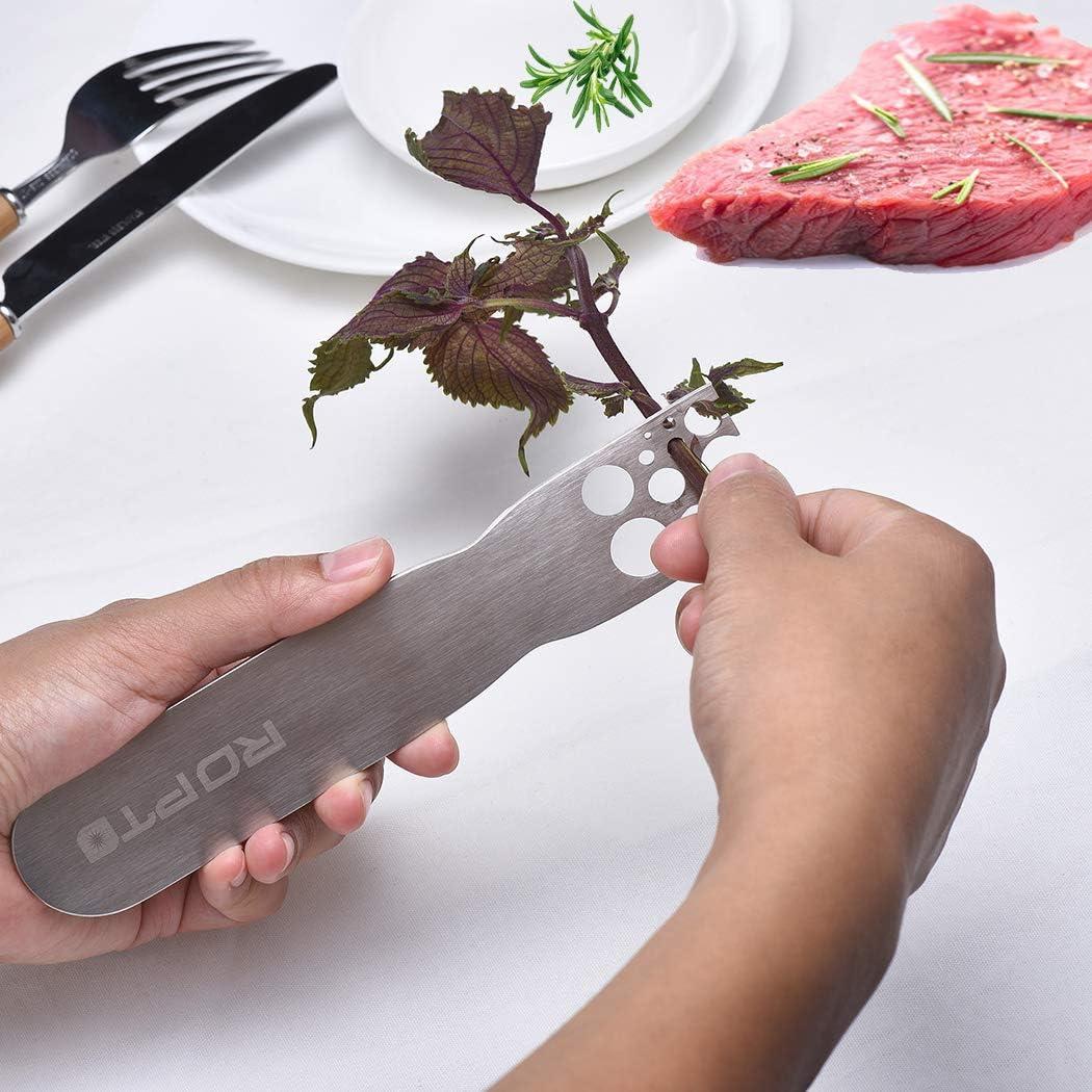 Desprendedor de Hierbas Acero Inoxidable Ropto 17cm