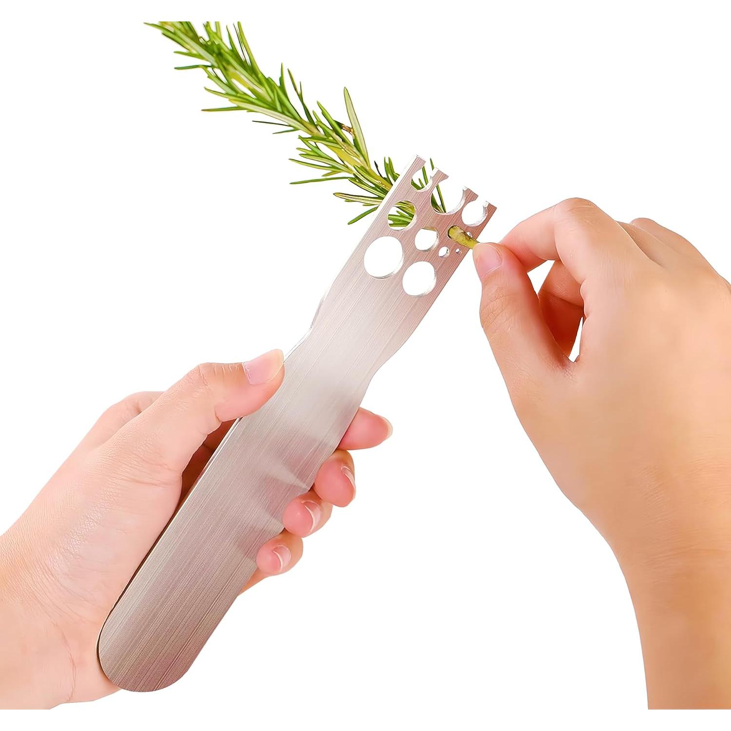 Desprendedor de Hierbas Acero Inoxidable Ropto 17cm