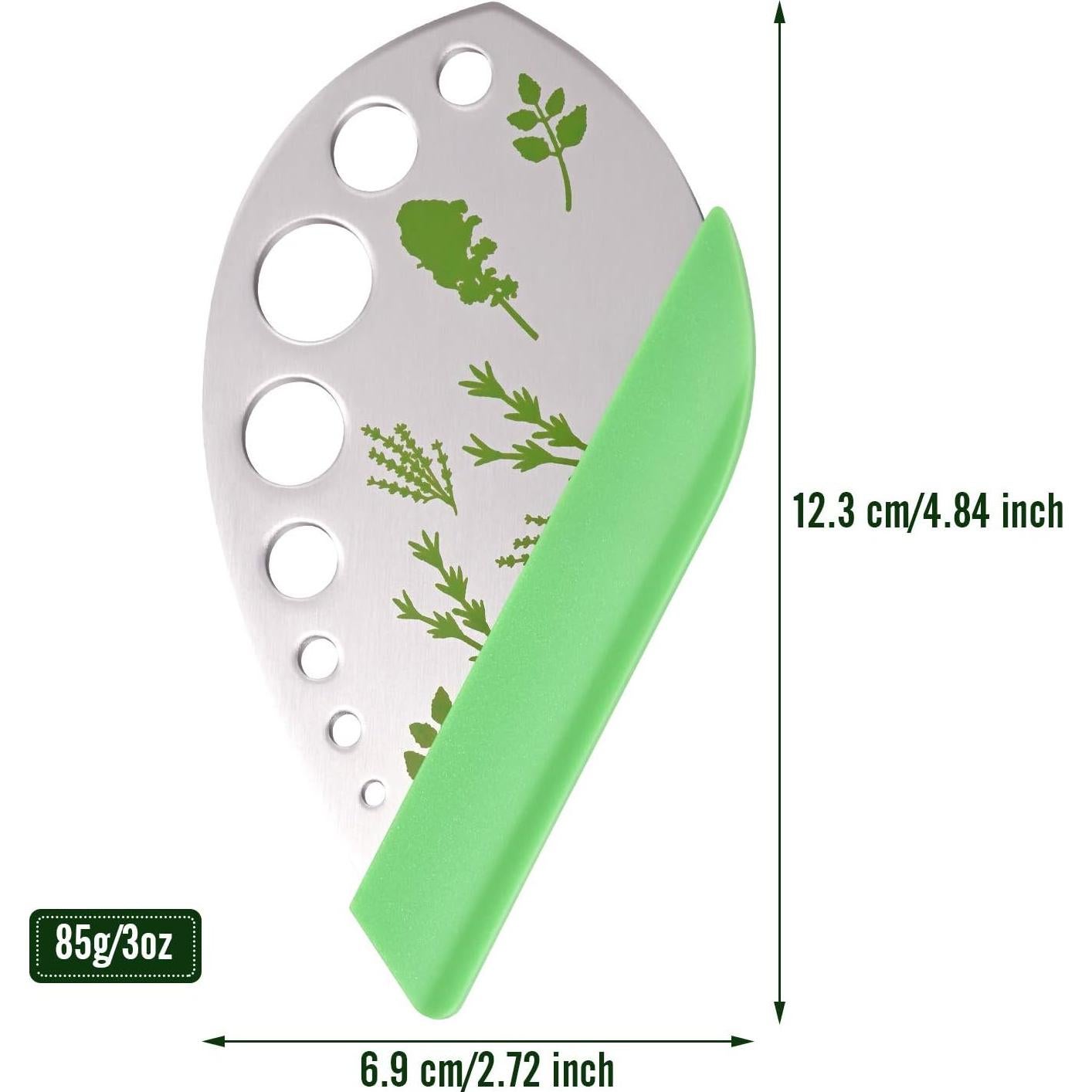 Deshojador y Cortador de Hierbas Topolopyfeely Acero Inoxidable