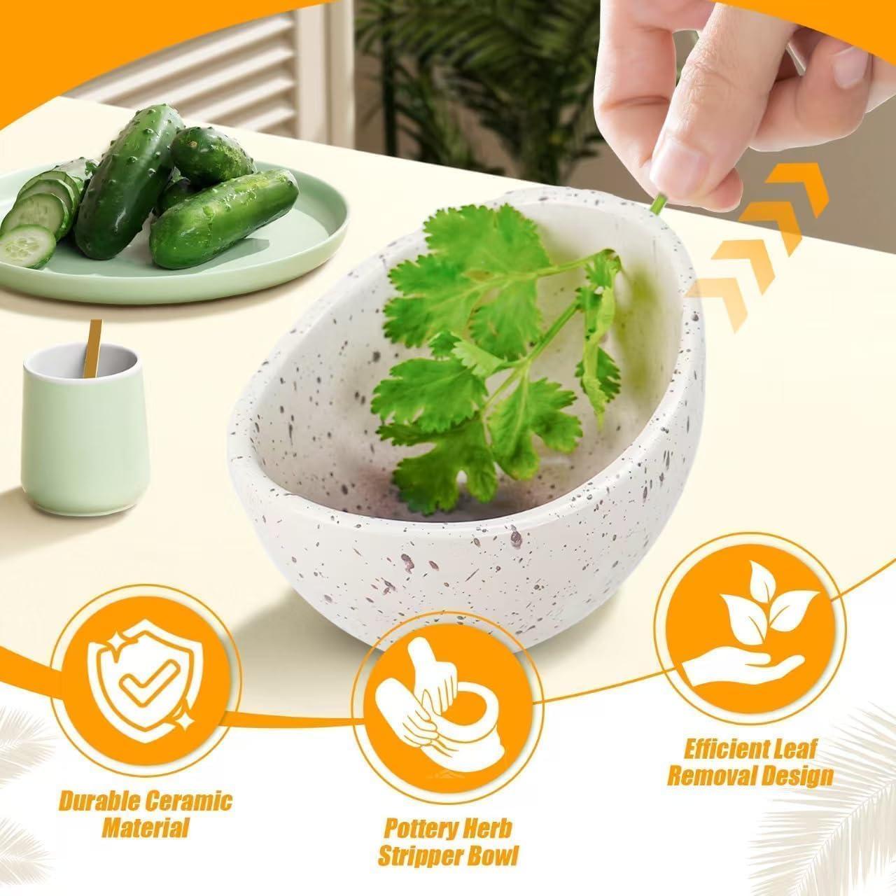 Extractor de Hierbas Hamblin Brothers Cerámica Verde 10x8.5cm