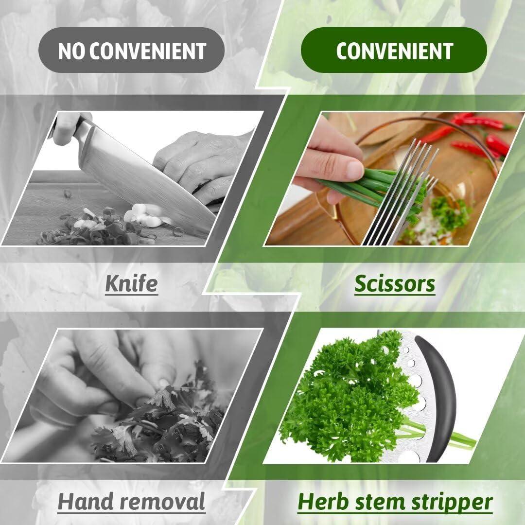 Tijeras de Hierbas ShangTianFeng con 5 Cuchillas y Funda