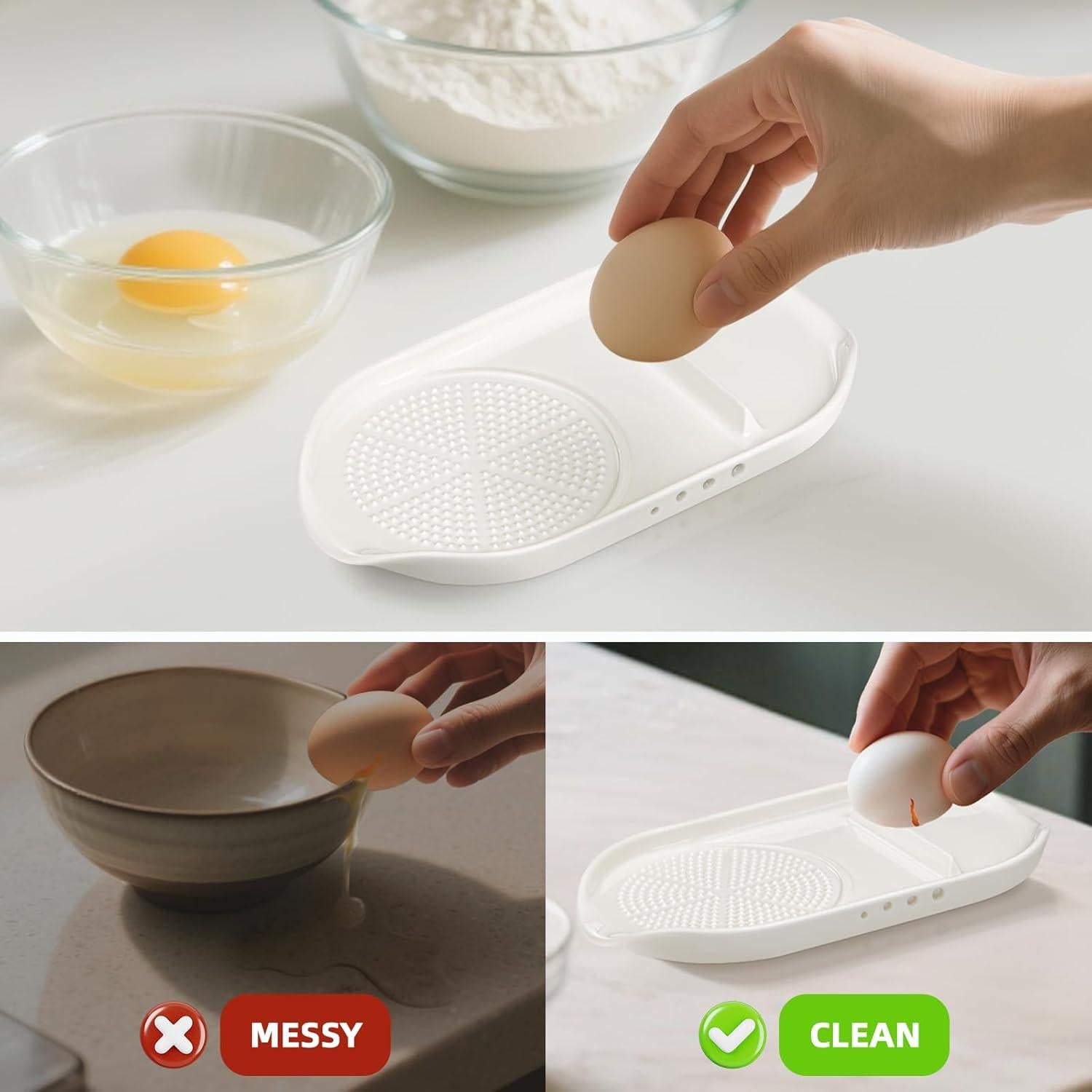 Plato Rallador de Ajo y Jengibre Luvan 4 en 1 Cerámica