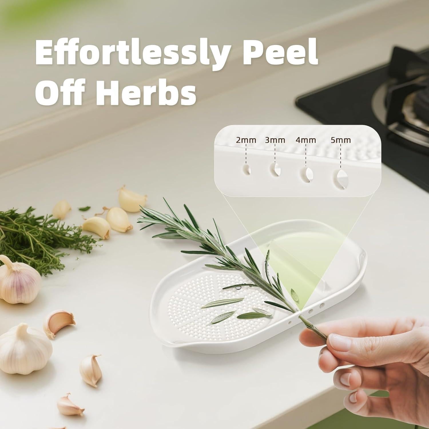 Plato Rallador de Ajo y Jengibre Luvan 4 en 1 Cerámica