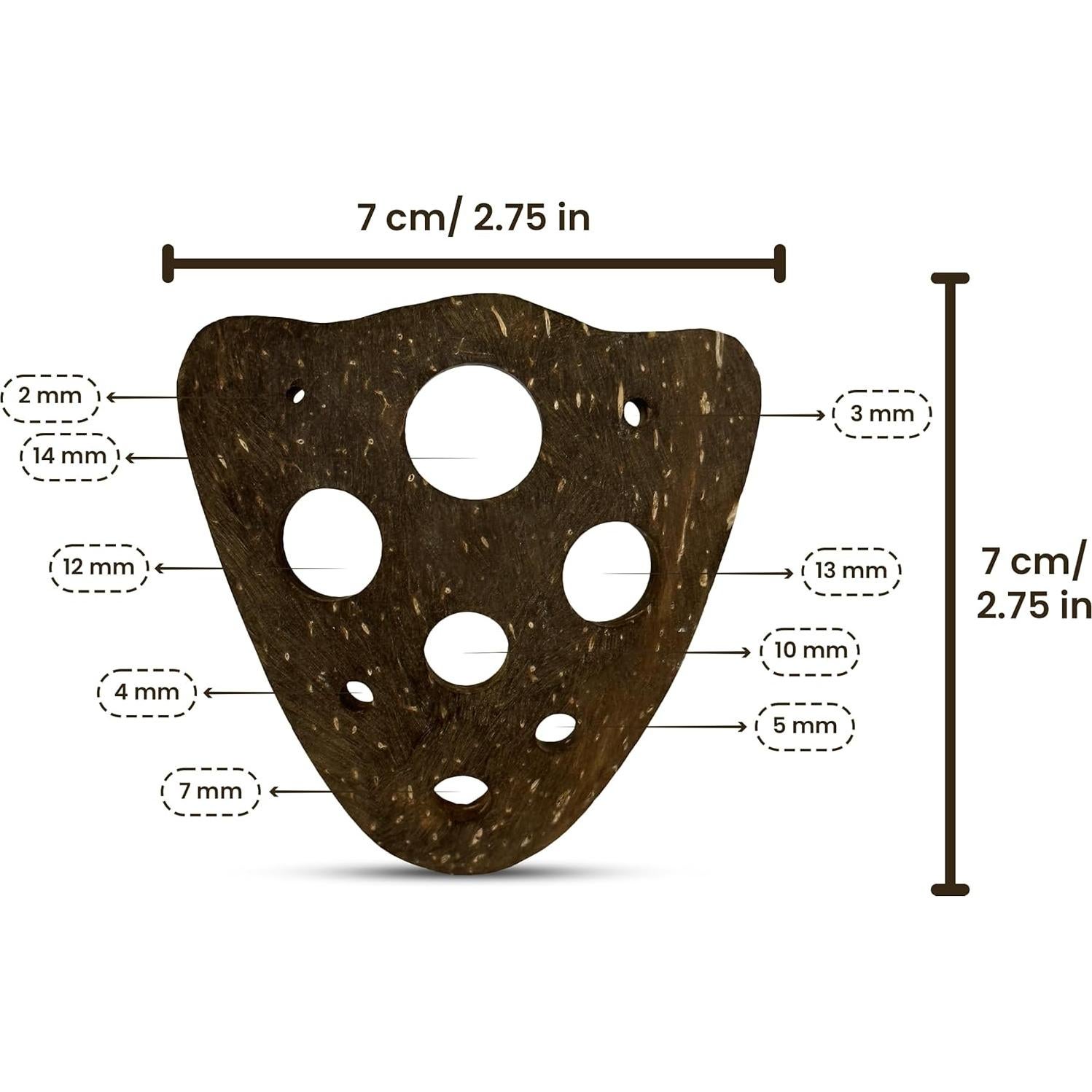 Deshojadora de Hierbas Naturolic 100% Ecológica 9 Agujeros