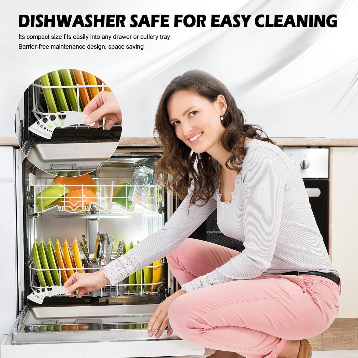 Deshojadora de Hierbas Genérico de Acero Inoxidable 9 Agujeros