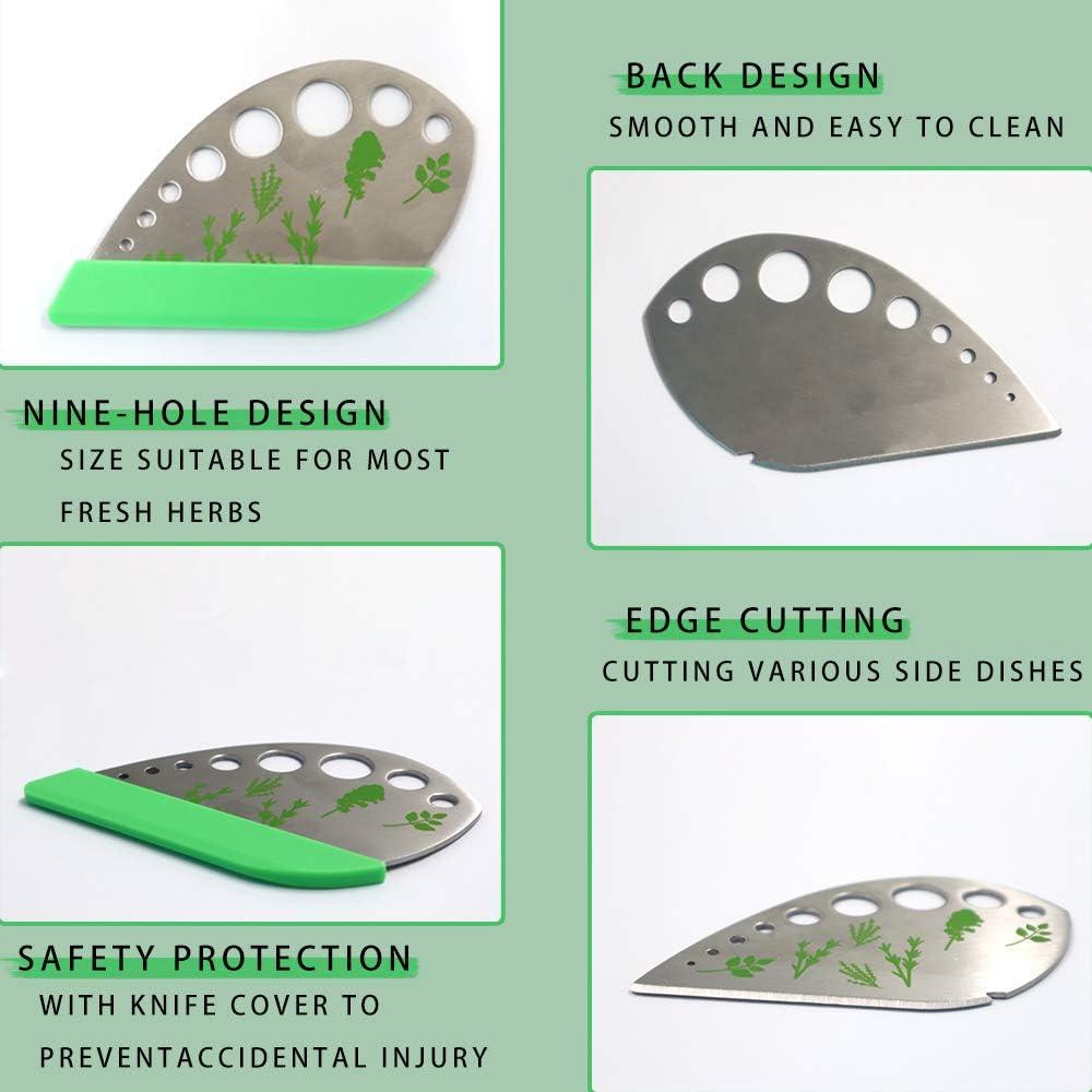 Paquete de 3 Cortadores de Hierbas INCUISI de Acero Inoxidable