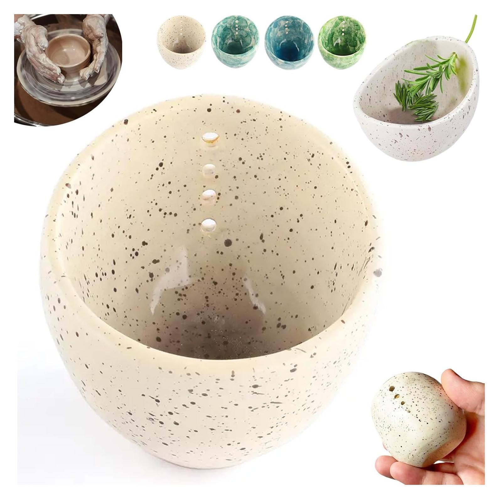 Deshojador de Hierbas Cerámica Hamblin Brothers 10x8.5cm