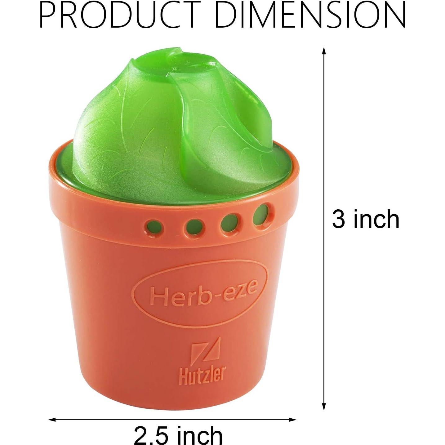 Contenedor de Almacenamiento y Deshojador Hutzler Herb-Eze 6.35 cm