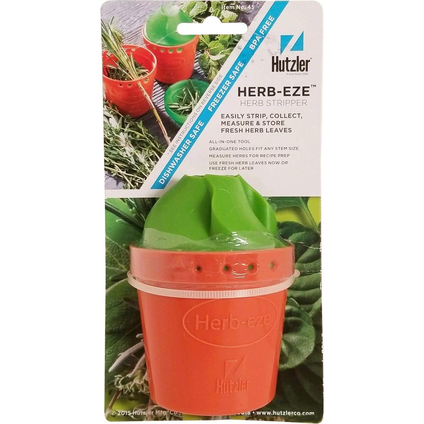 Contenedor de Almacenamiento y Deshojador Hutzler Herb-Eze 6.35 cm