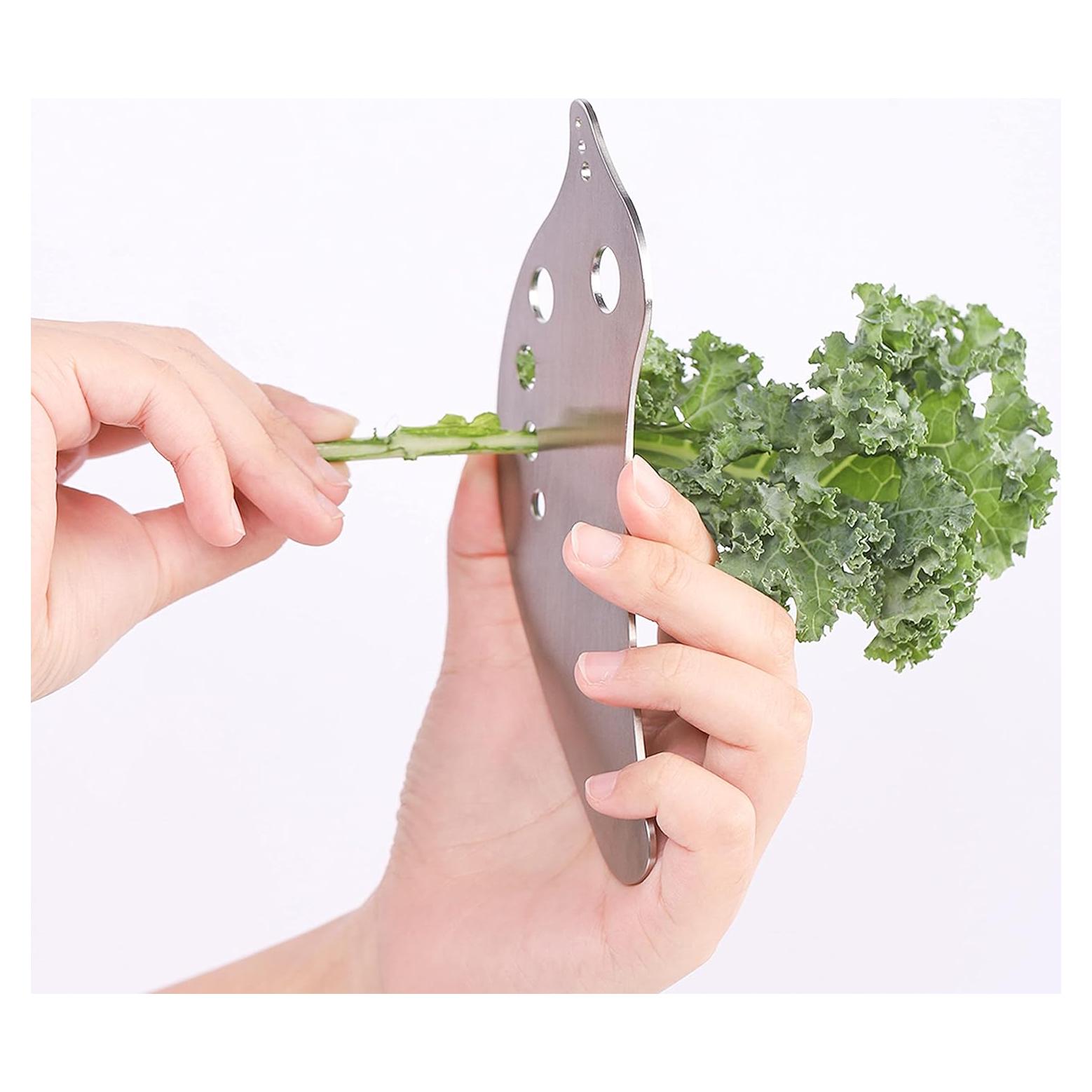 Deshojadora de Hierbas Lefipet en Acero Inoxidable - Ergonómica