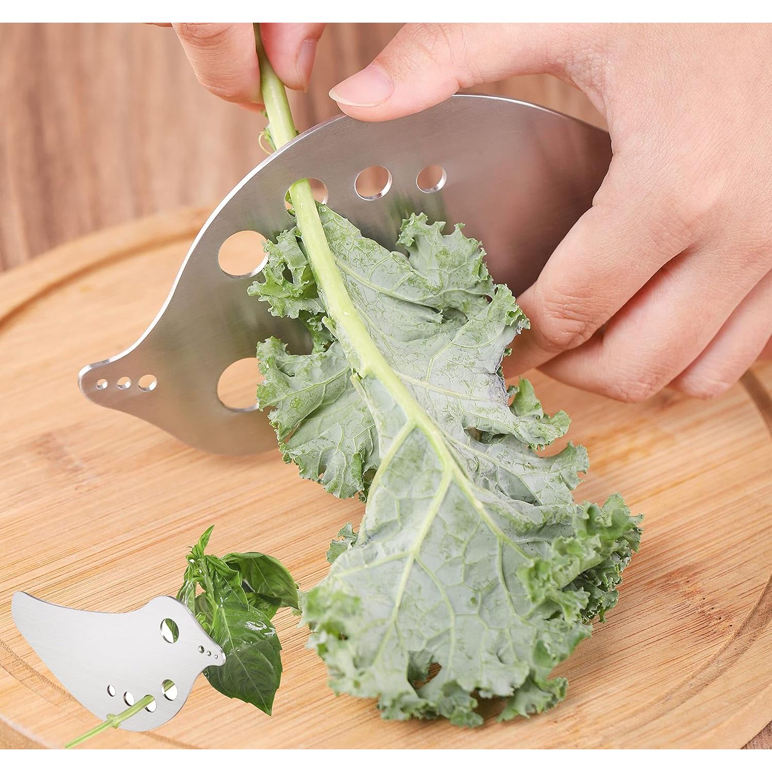 Deshojadora de Hierbas Lefipet en Acero Inoxidable - Ergonómica