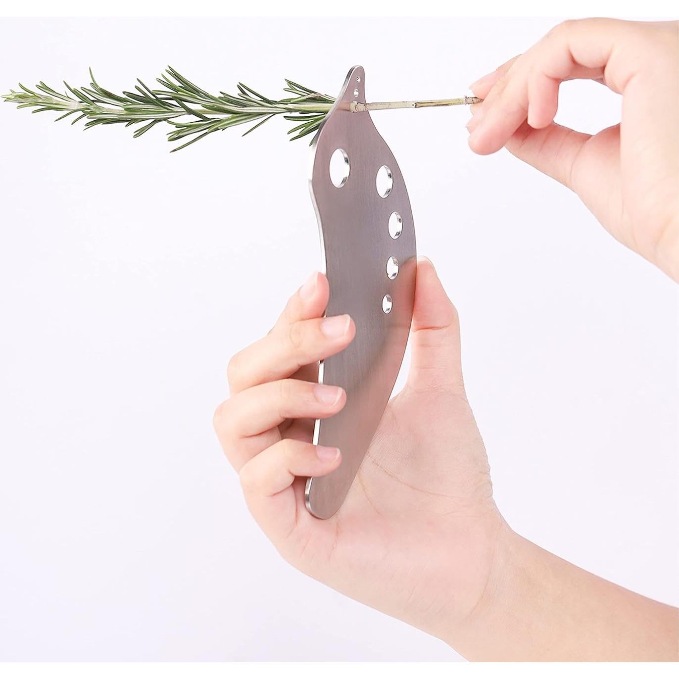 Deshojadora de Hierbas Lefipet en Acero Inoxidable - Ergonómica