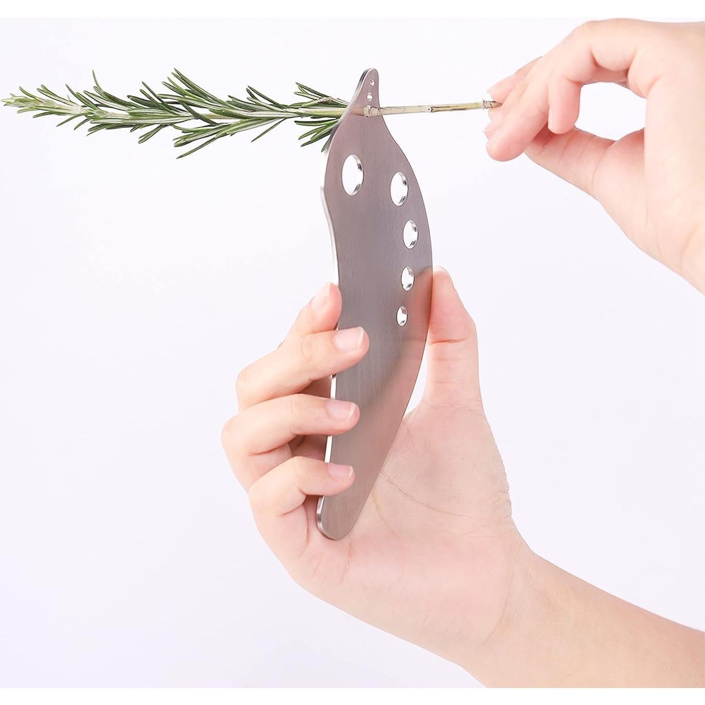 Deshojadora de Hierbas Lefipet en Acero Inoxidable - Ergonómica