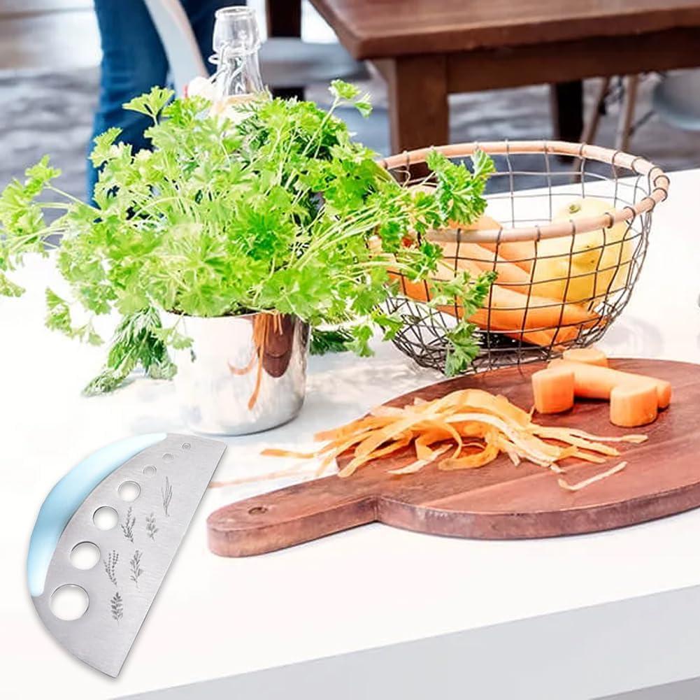 Deshojador de Hierbas Genérico Acero Inoxidable 7 Agujeros