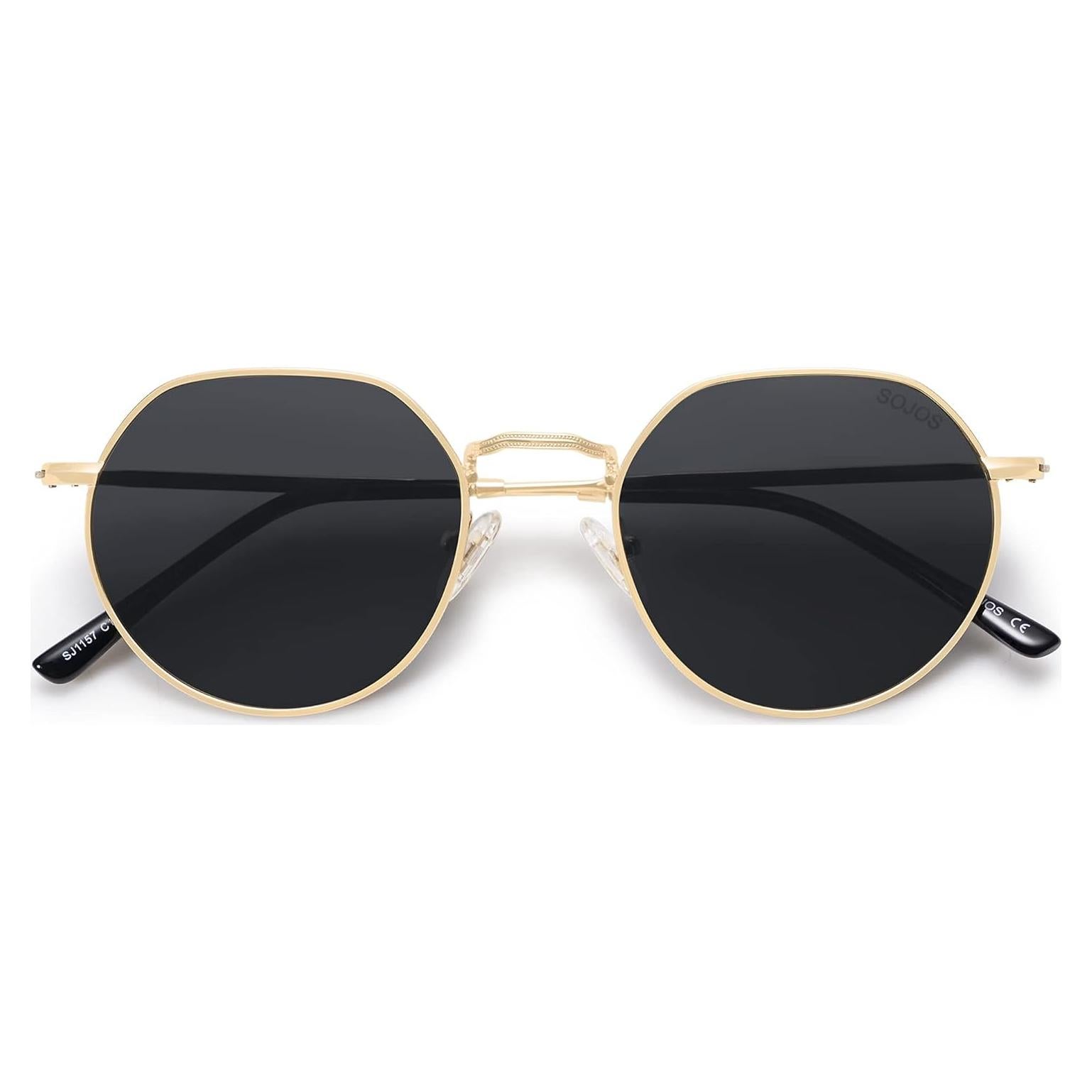 Gafas de sol polarizadas SOJOS SJ1157 Retro Unisex