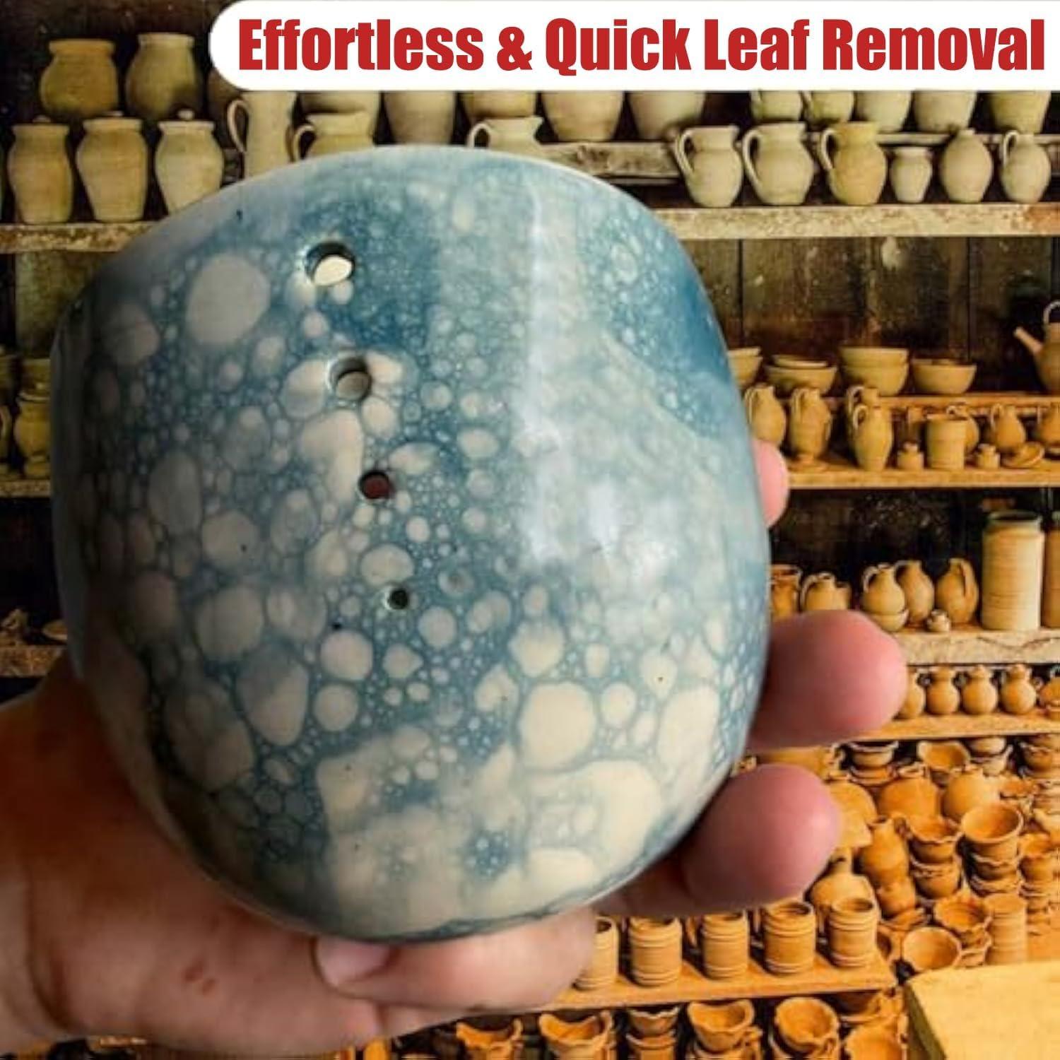 Tazón Deshojador de Hierbas Cerámica Longjiacheng 2025 4 Bolsillos