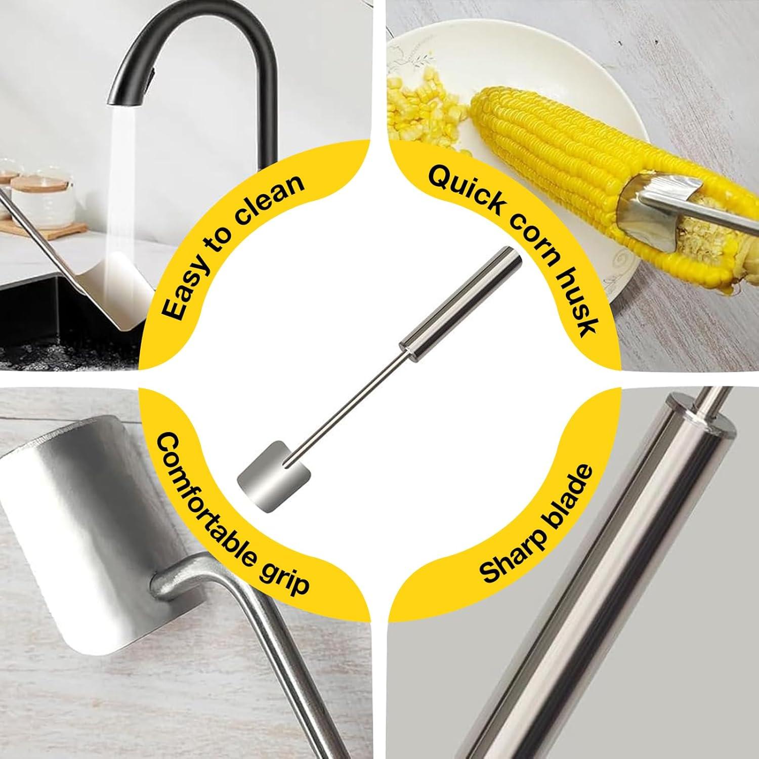 Pelador de Maíz Eptchn Acero Inoxidable 2 Piezas 181g