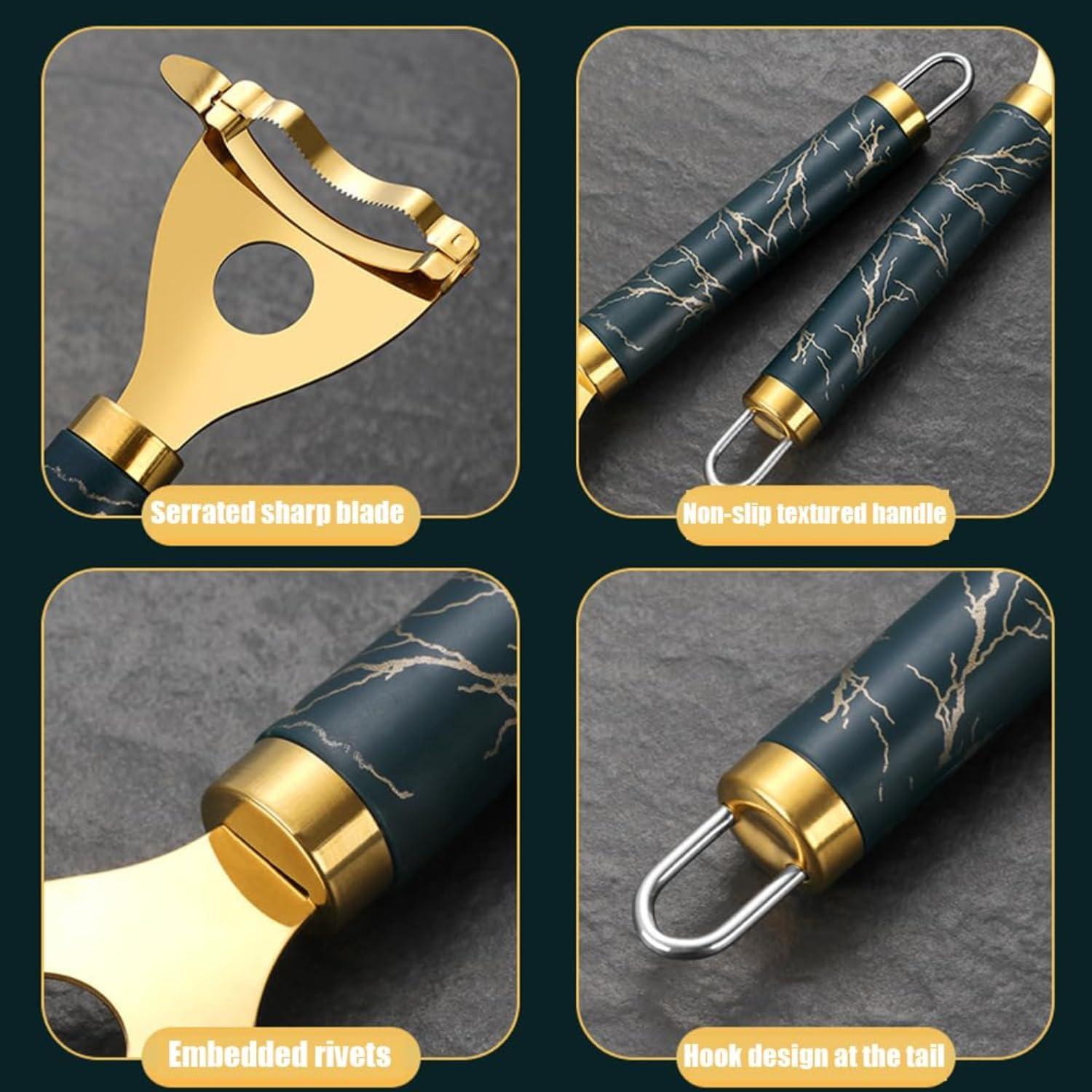 Pelador de Maíz Manual QOPUQIN Cobb Gobbler Acero Inoxidable