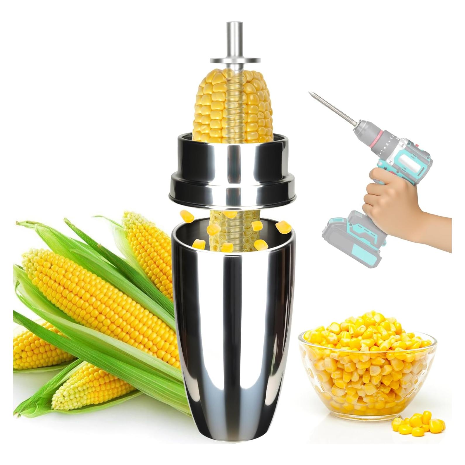Desgranador de Maíz REALDOOGYMX con Taza de 14cm para Taladro