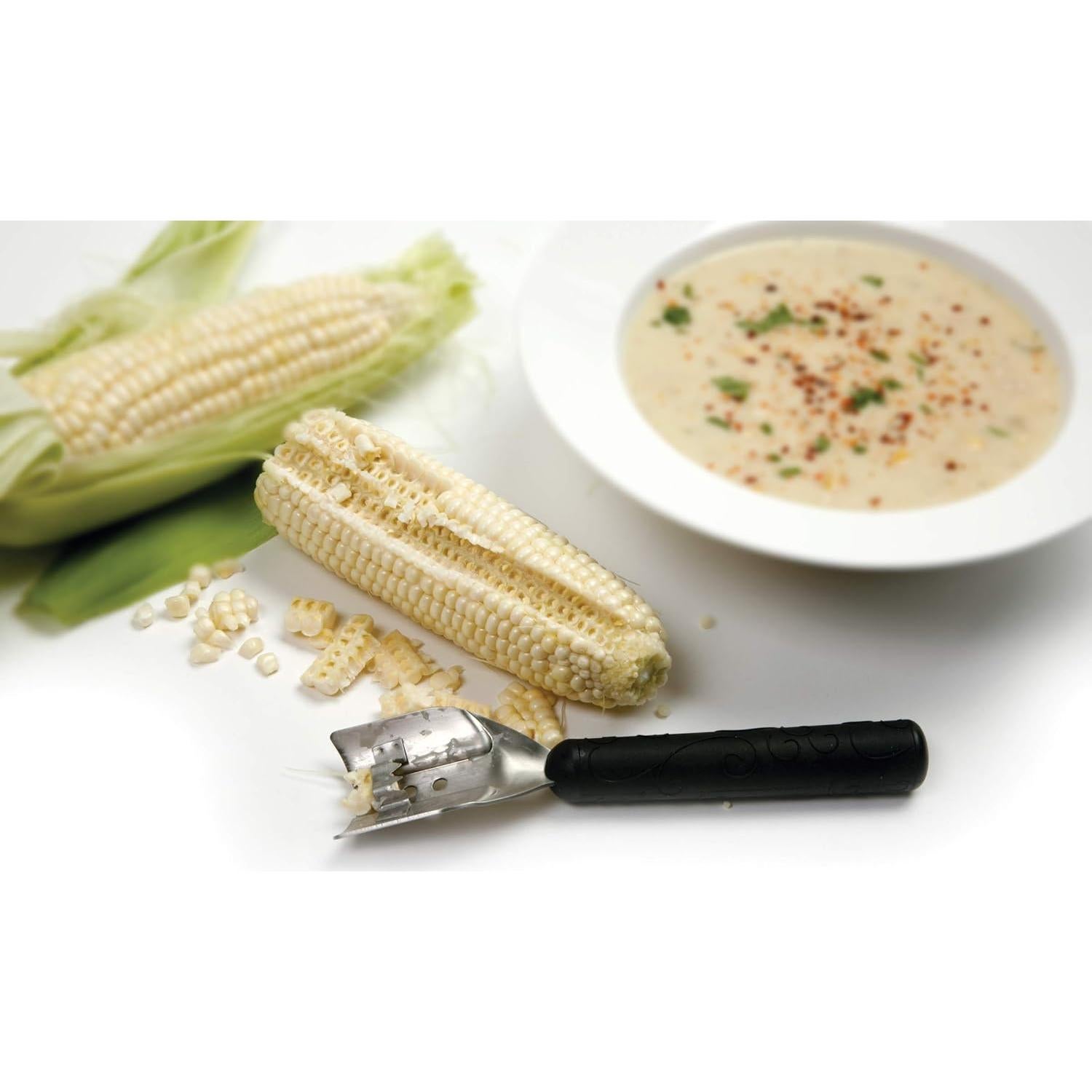 Cortador de Maíz Norpro 5405 de Acero Inoxidable