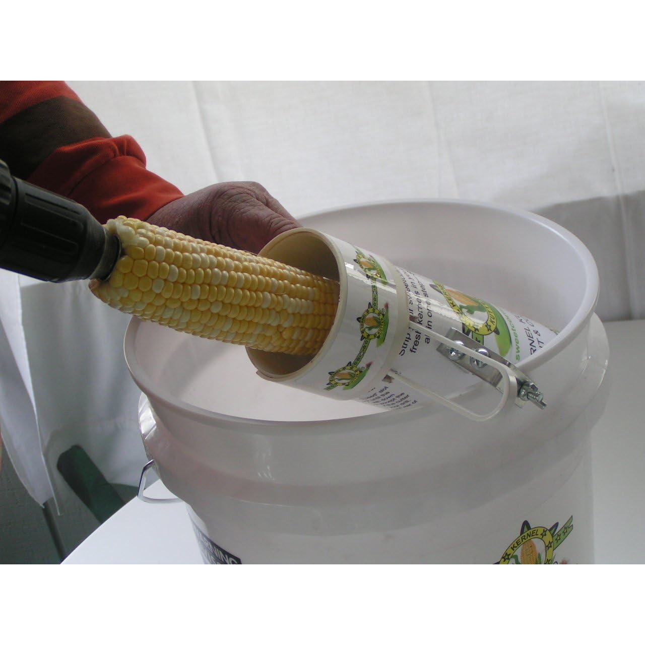 Cortador de Maíz Dulce Kernel Kutter KKBT con Tubo y 2 Puntas