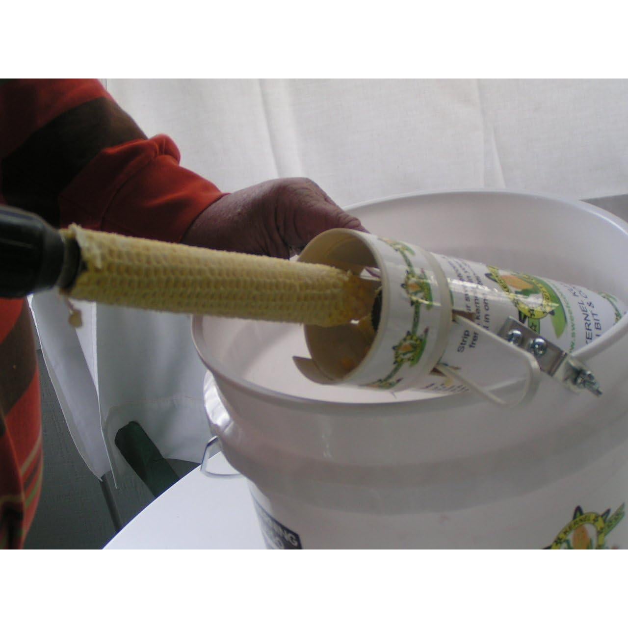 Cortador de Maíz Dulce Kernel Kutter KKBT con Tubo y 2 Puntas