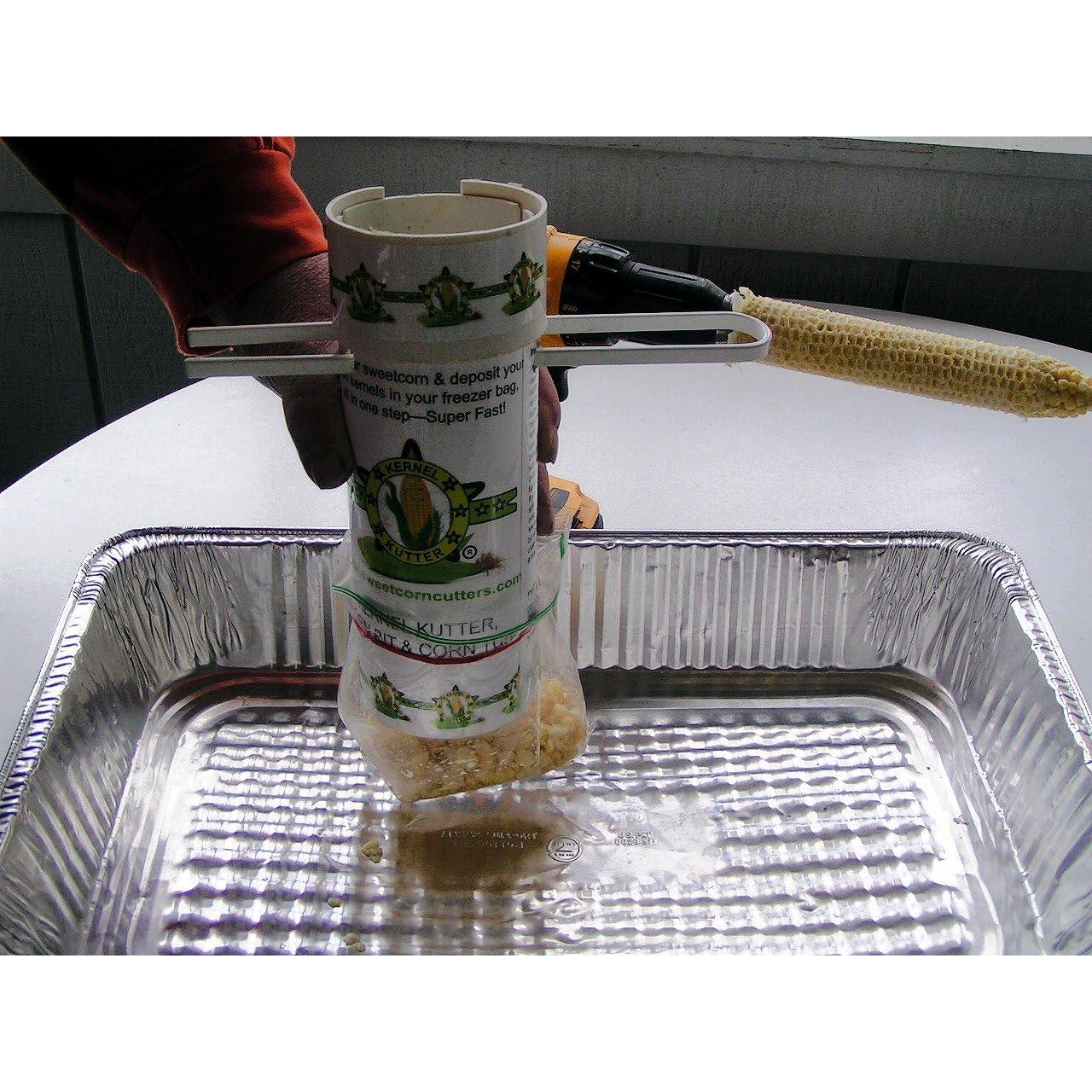 Cortador de Maíz Dulce Kernel Kutter KKBT con Tubo y 2 Puntas