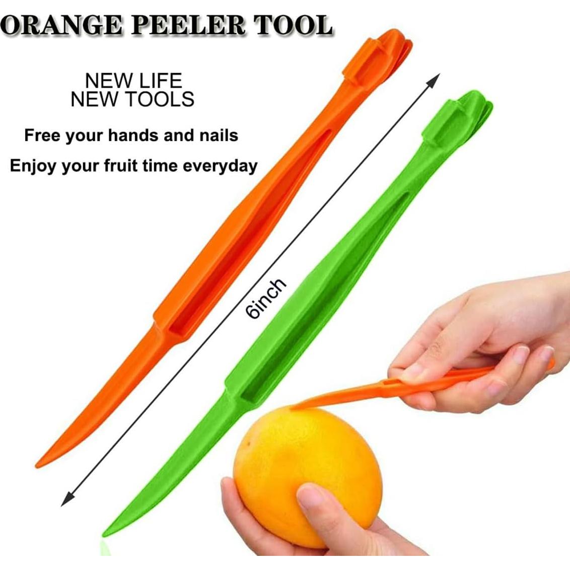 Cortador de Cáscara de Naranja Ralleyfun Multicolor 21.2x5x1.3cm