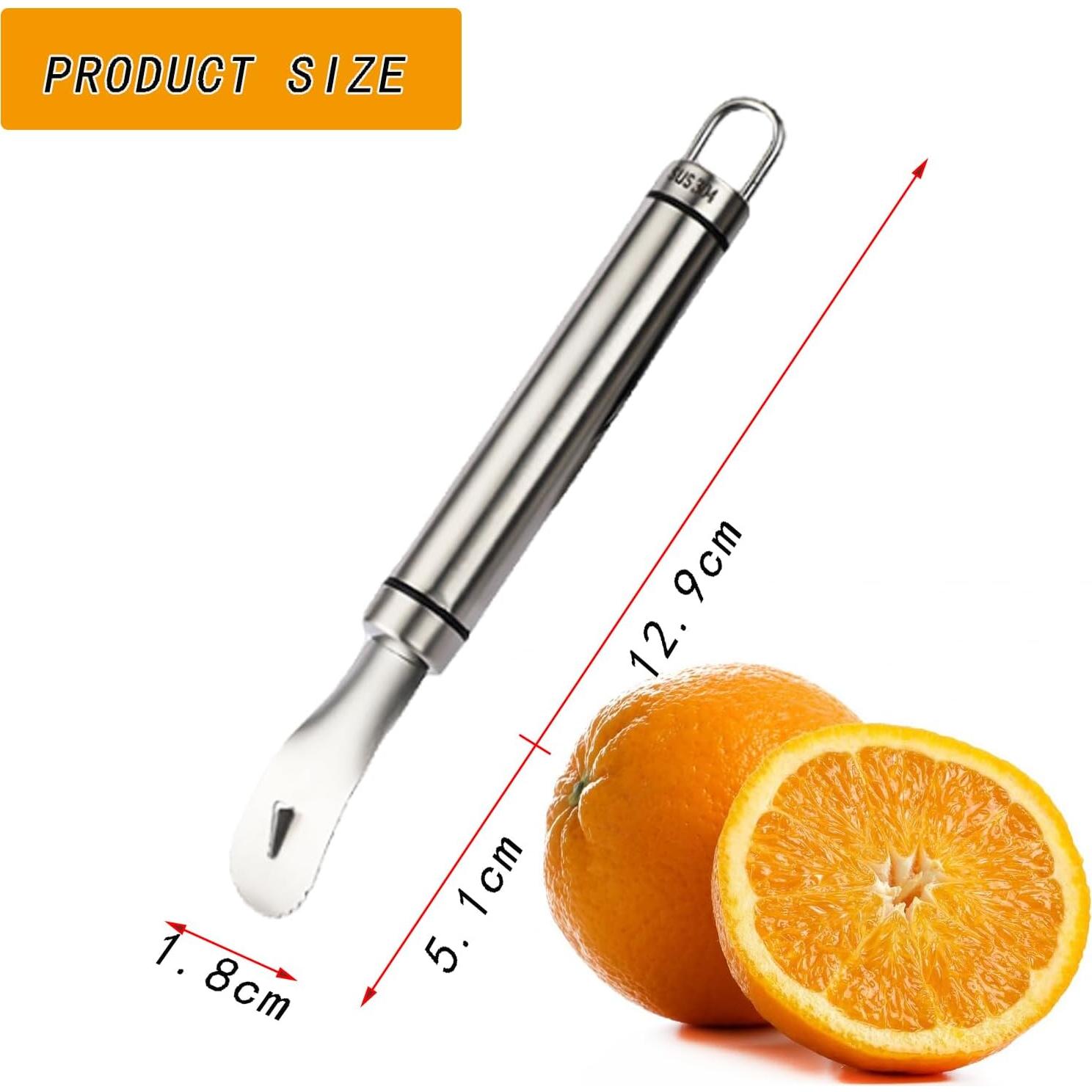 Pelador de Naranjas Fanlory de Acero Inoxidable 21.3cm