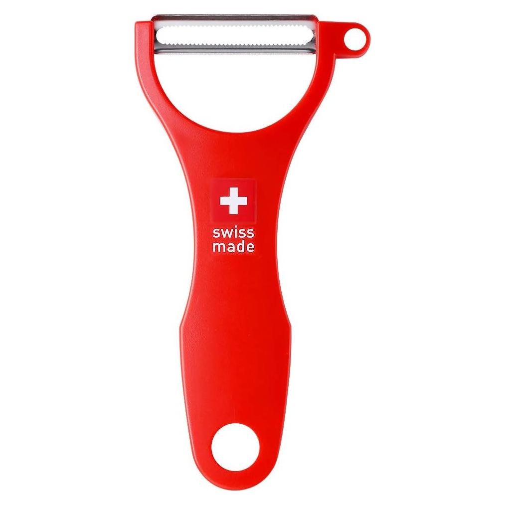 Pelador Suizo Ftmeslty Rojo Acero Inoxidable 14x6.9cm