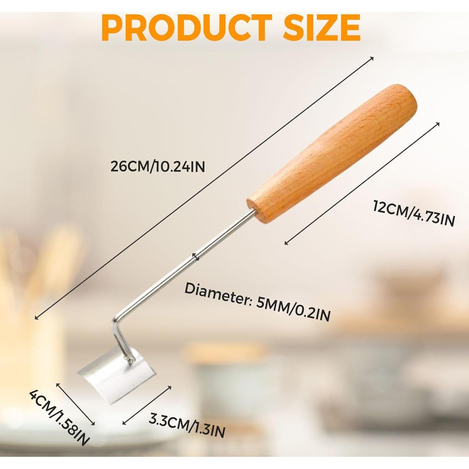 Pelador de Maíz QITELL Acero Inoxidable 26.5cm 1PC