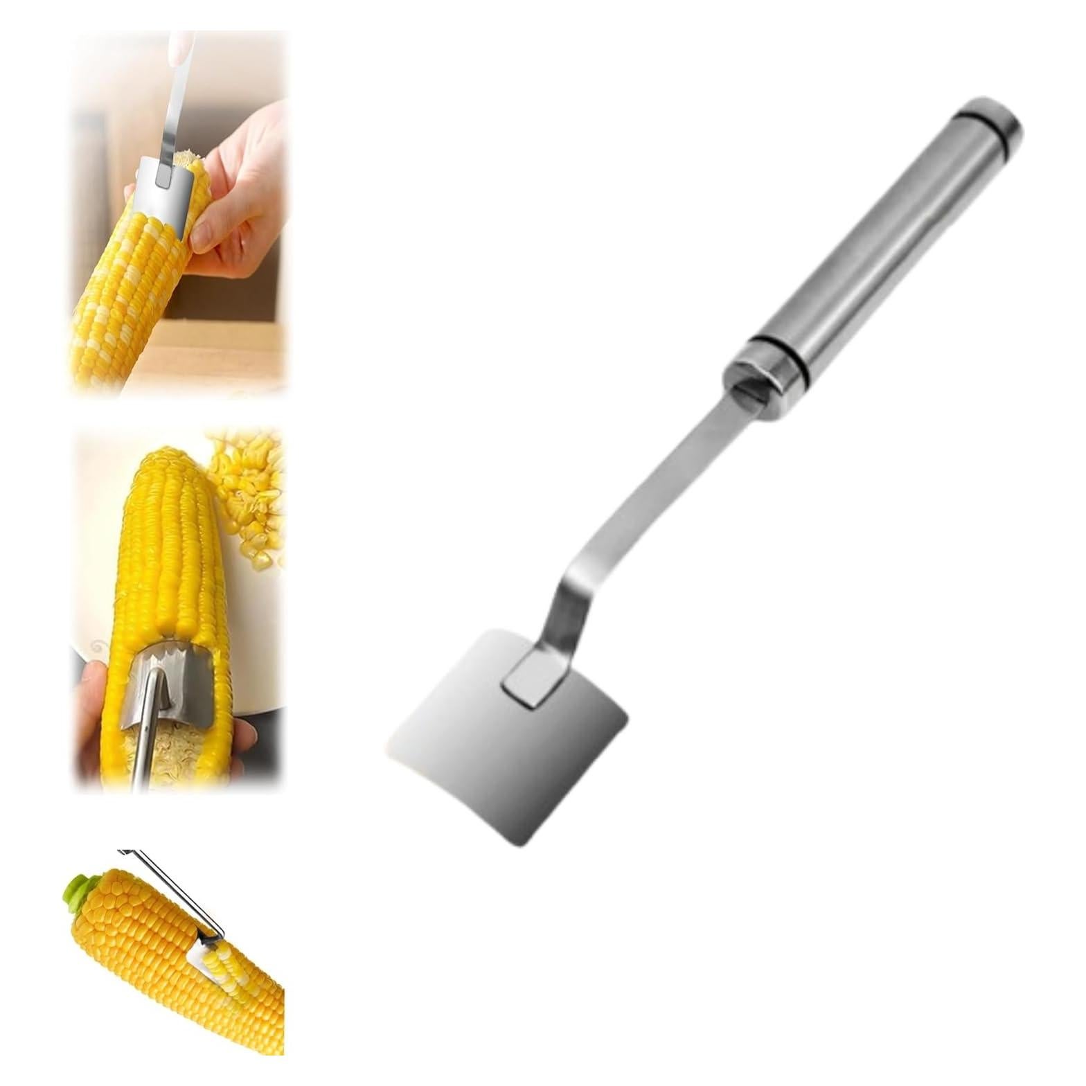 Desgranador de Maíz HISKI Acero Inoxidable Mango Largo