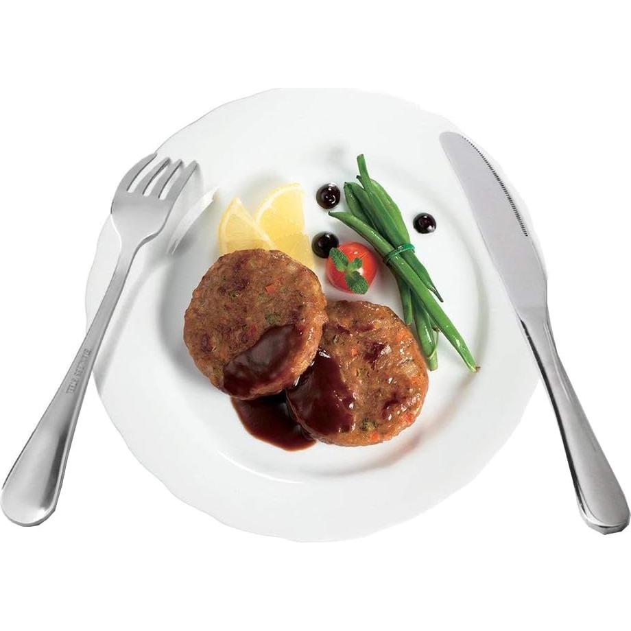 Juego de 8 Cuchillos para Mantequilla Lazooy 23 cm Acero Inoxidable