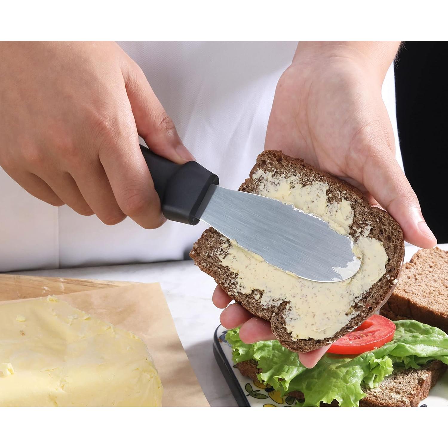 Espátula de Mantequilla Nuevo Star Foodservice 43013, Juego de 4