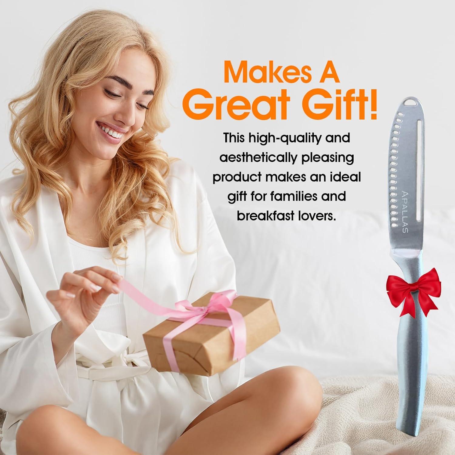 Espátula de Mantequilla Apallas - Acero Inoxidable, 20.32 cm