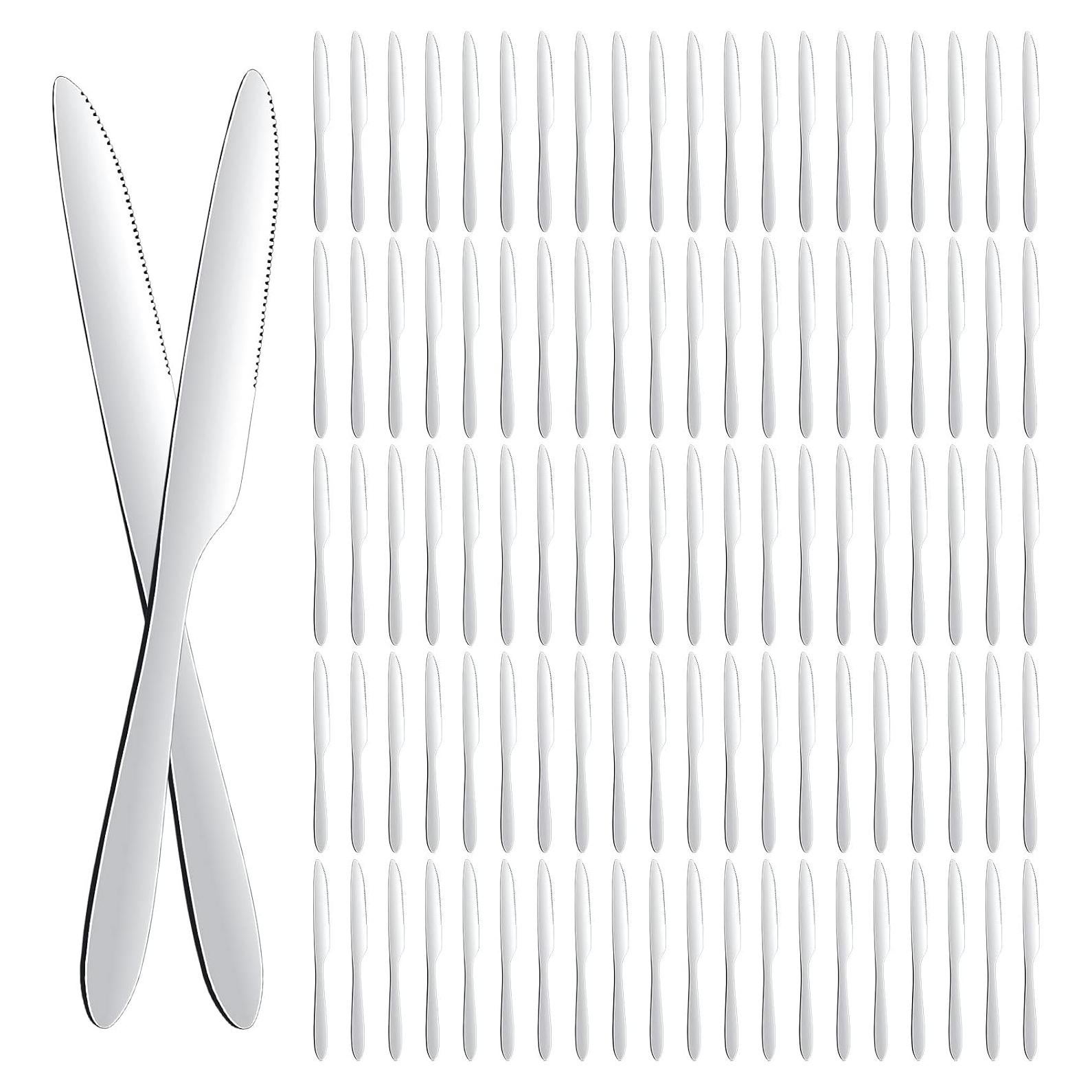 Juego de 100 Cuchillos de Cena Nuenen 21 cm Acero Inoxidable