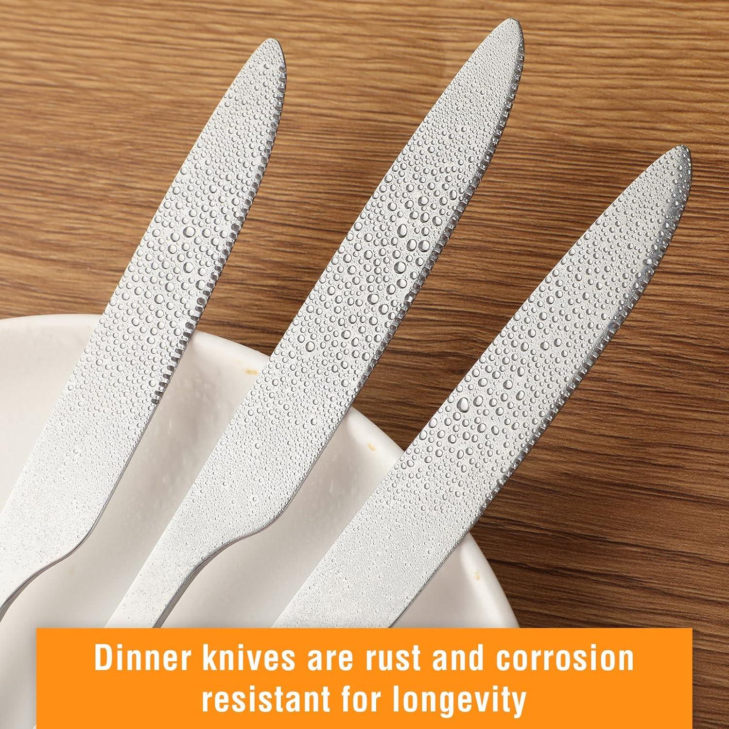 Juego de 100 Cuchillos de Cena Nuenen 21 cm Acero Inoxidable