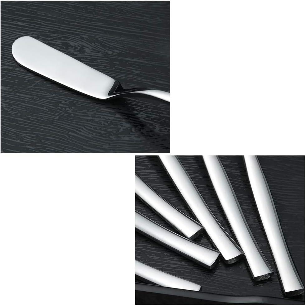 Juego de Cuchillos para Untar Mantequilla Idomy 6 Piezas 16 cm