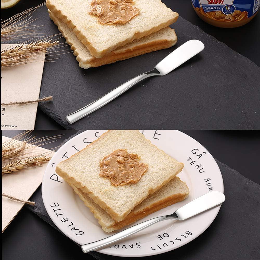 Juego de Cuchillos para Untar Mantequilla Idomy 6 Piezas 16 cm